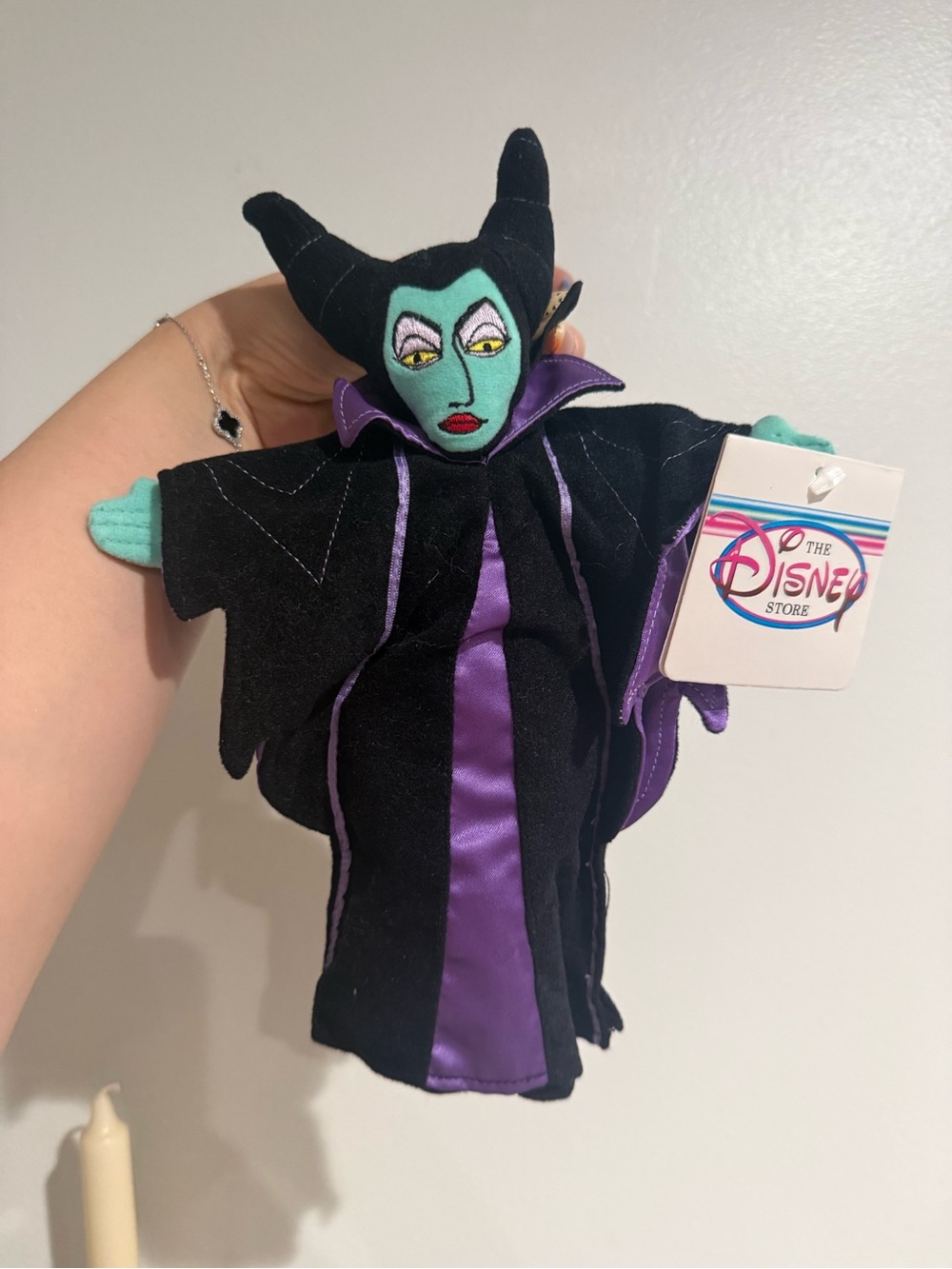 Disney Maleficent plush bag charm/keychain
